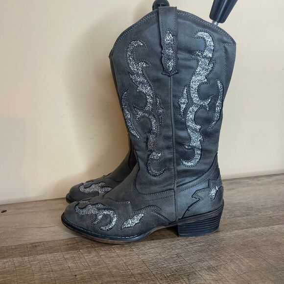 Jessica cline women’s boots western cowboy size 7 - Picture 2 of 8